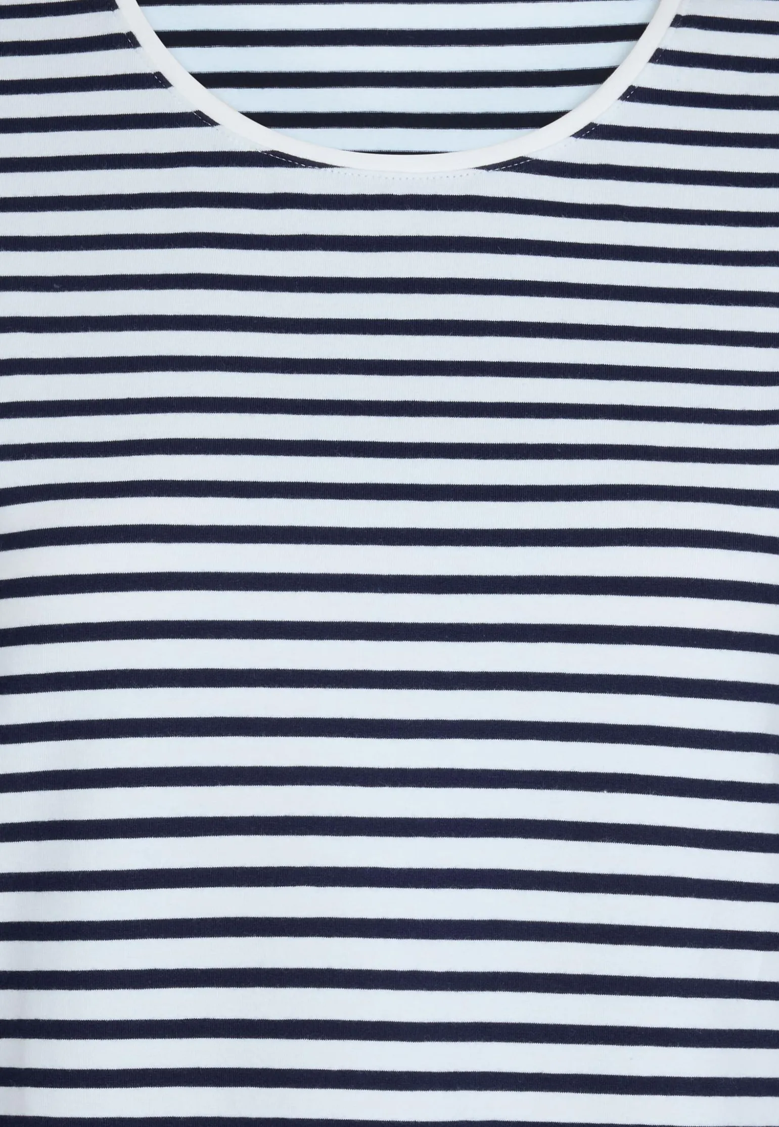 Best Miss Etam T-shirt streep Multi donker blue