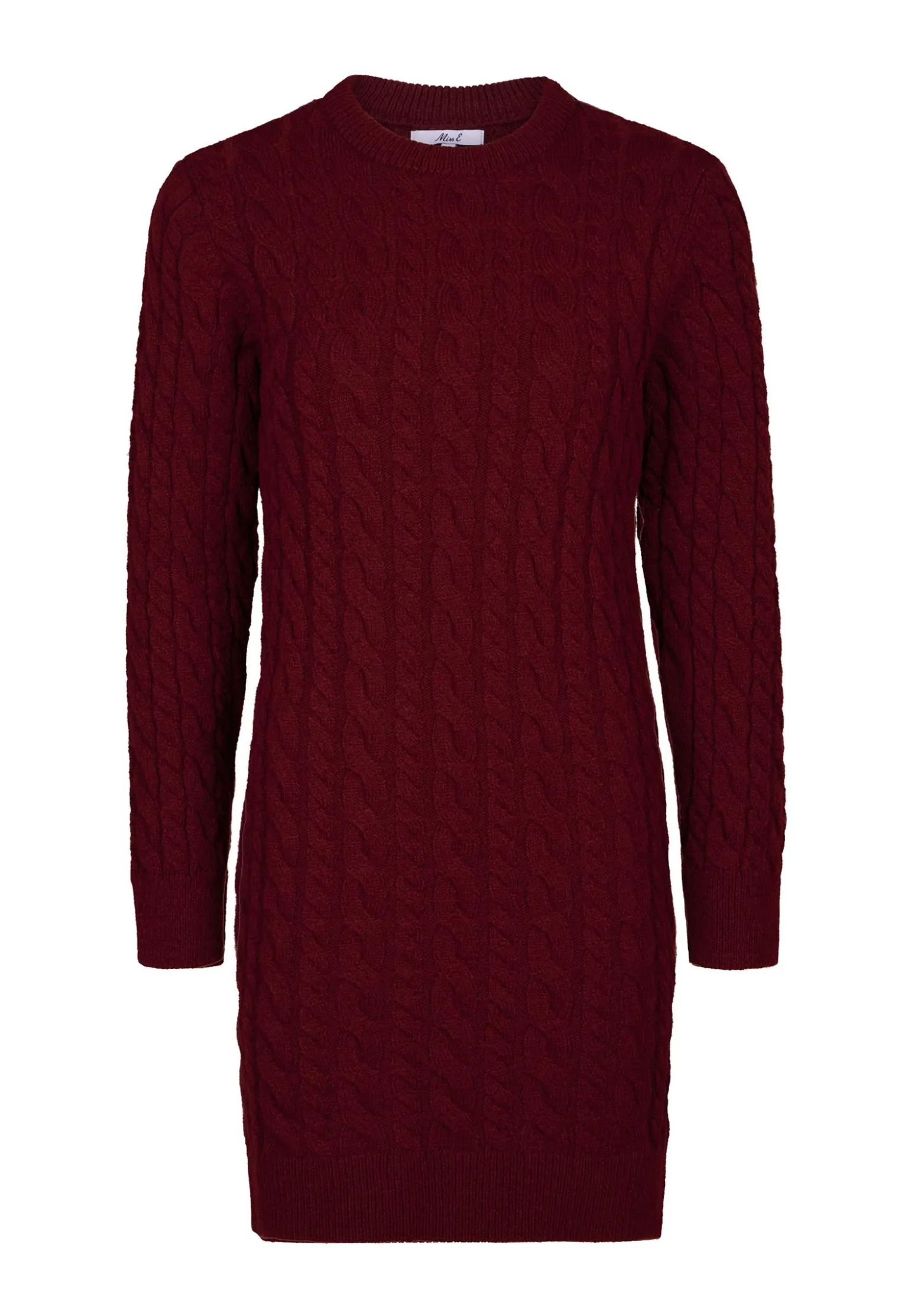 Hot Miss Etam Tuniek jurk rood brei Dark red