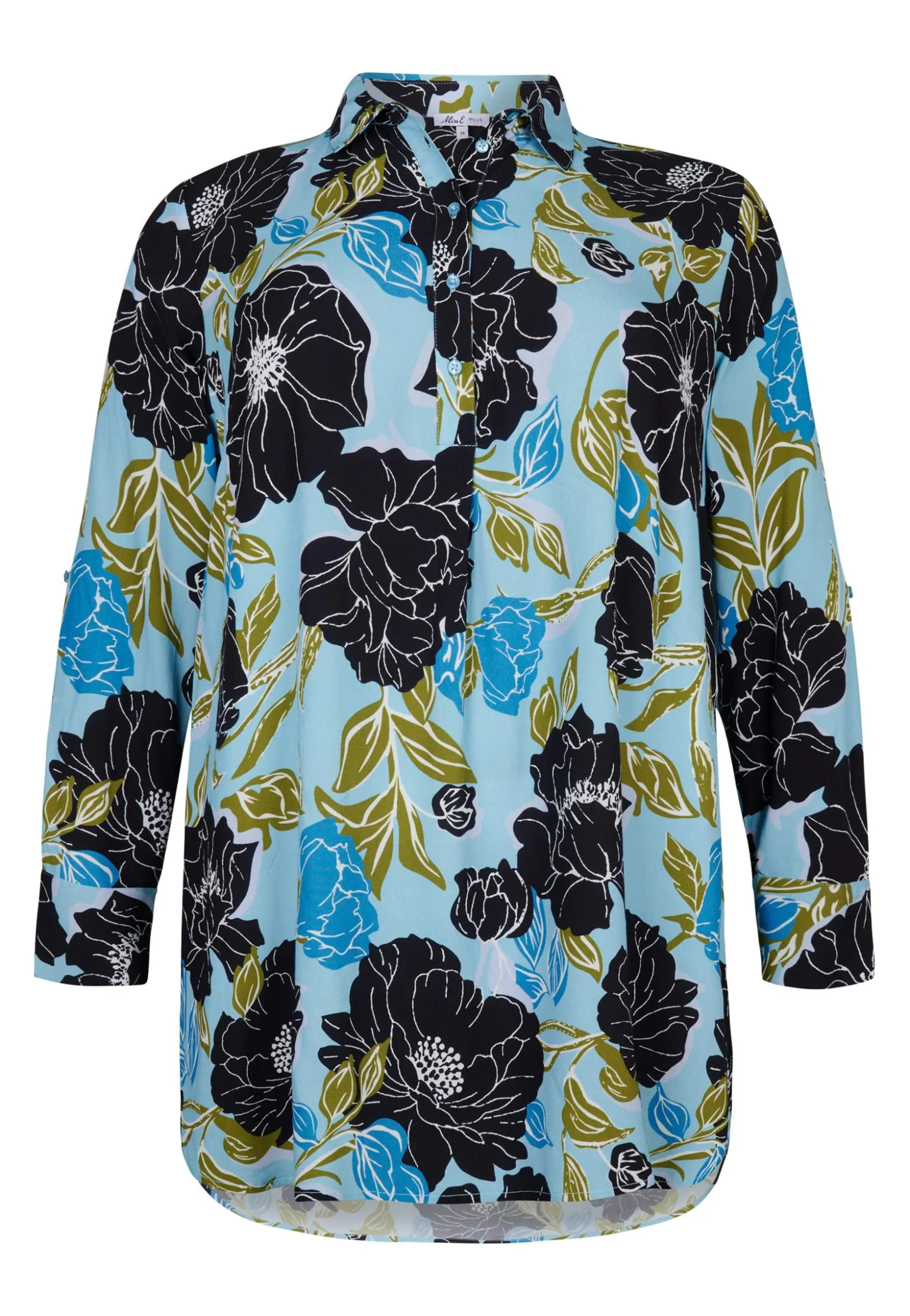 Sale Miss Etam Tuniek print Multi delphi blue
