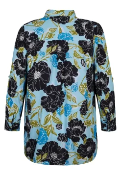 Sale Miss Etam Tuniek print Multi delphi blue