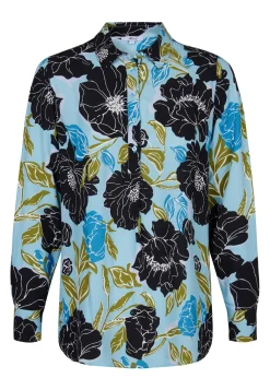 Online Miss Etam Tuniek print Multi delphi blue