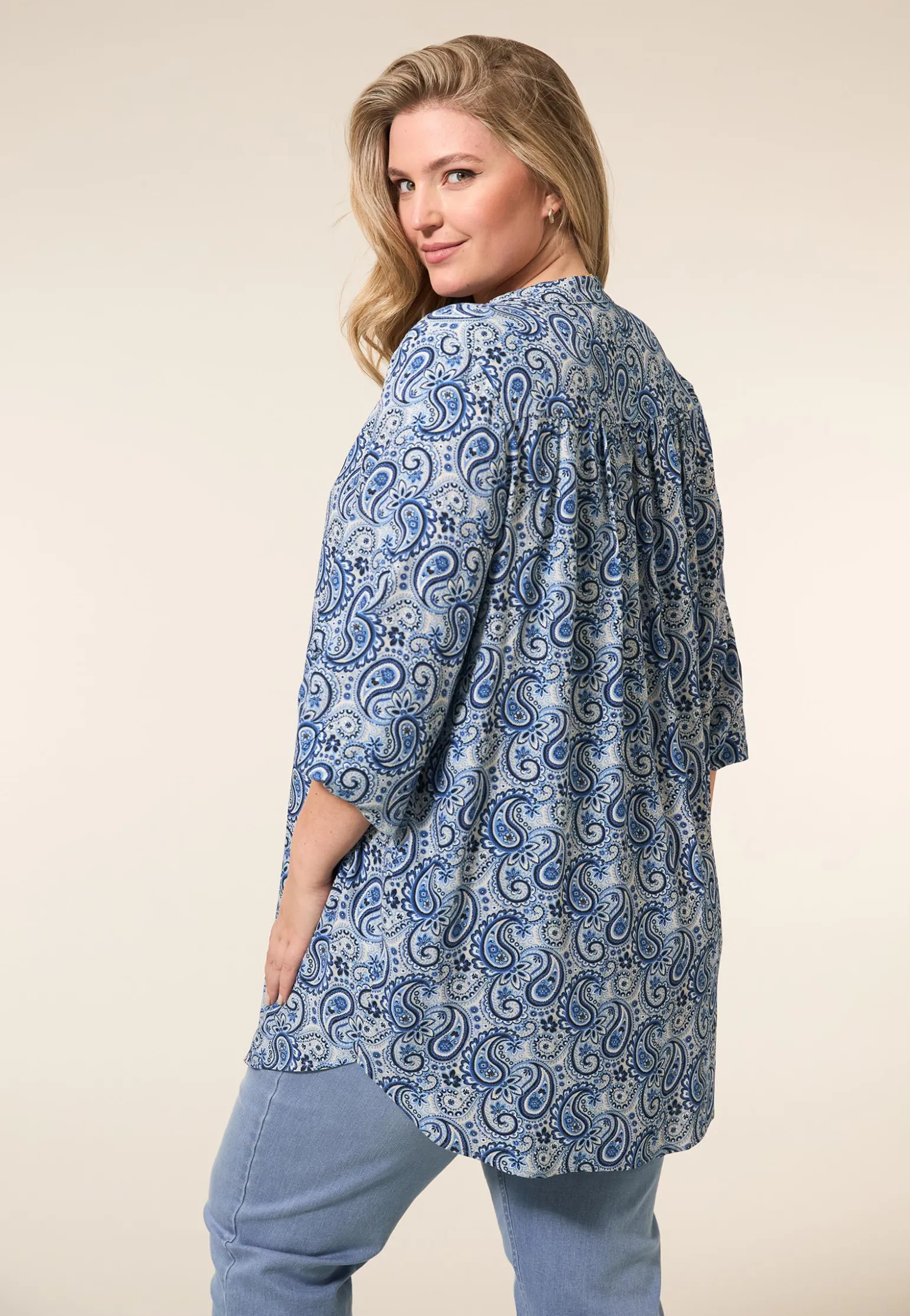 Best Miss Etam Tuniek print blauw Multi blauw