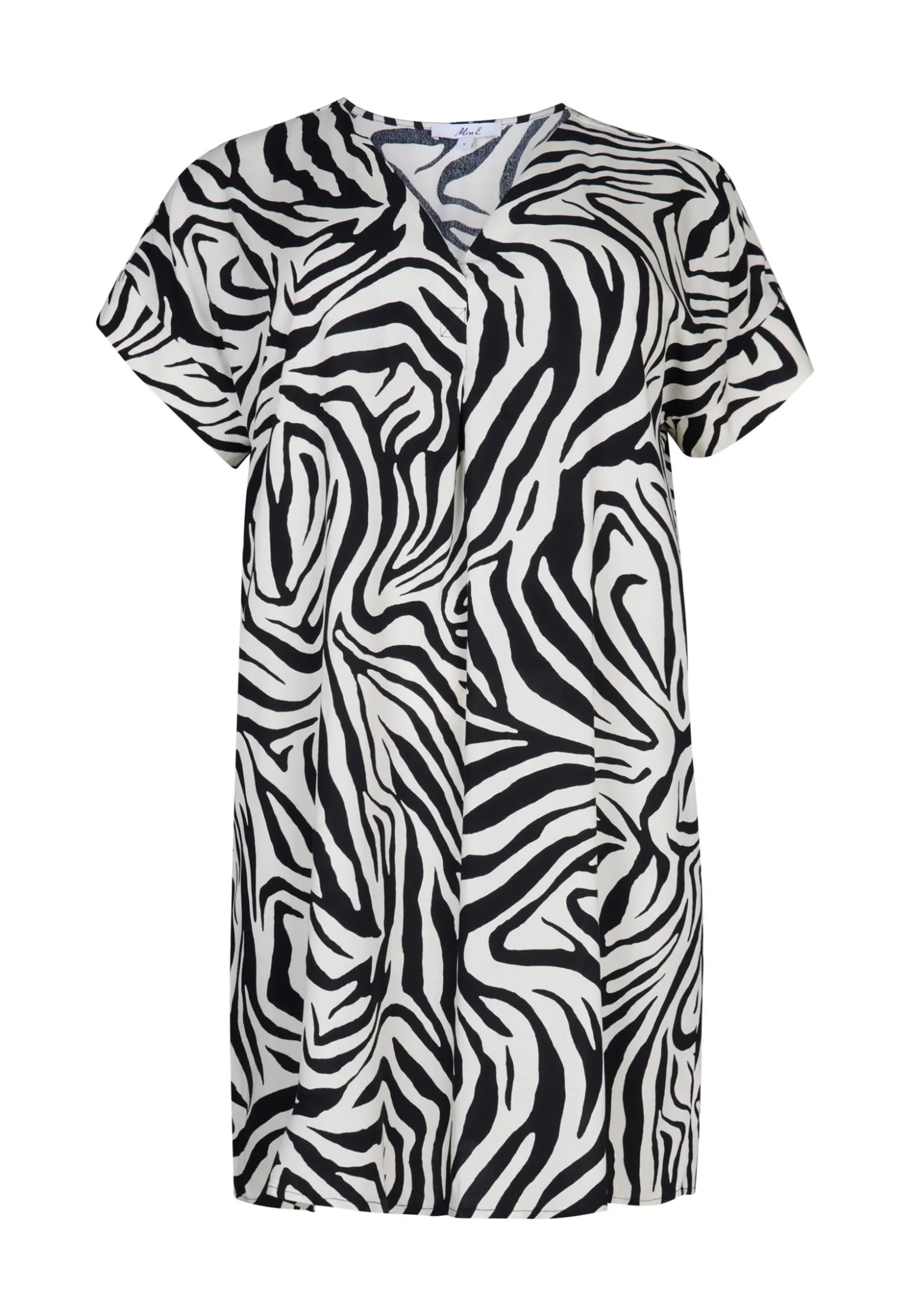 Hot Miss Etam Tuniek print zwart Multi zand