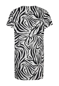 Hot Miss Etam Tuniek print zwart Multi zand