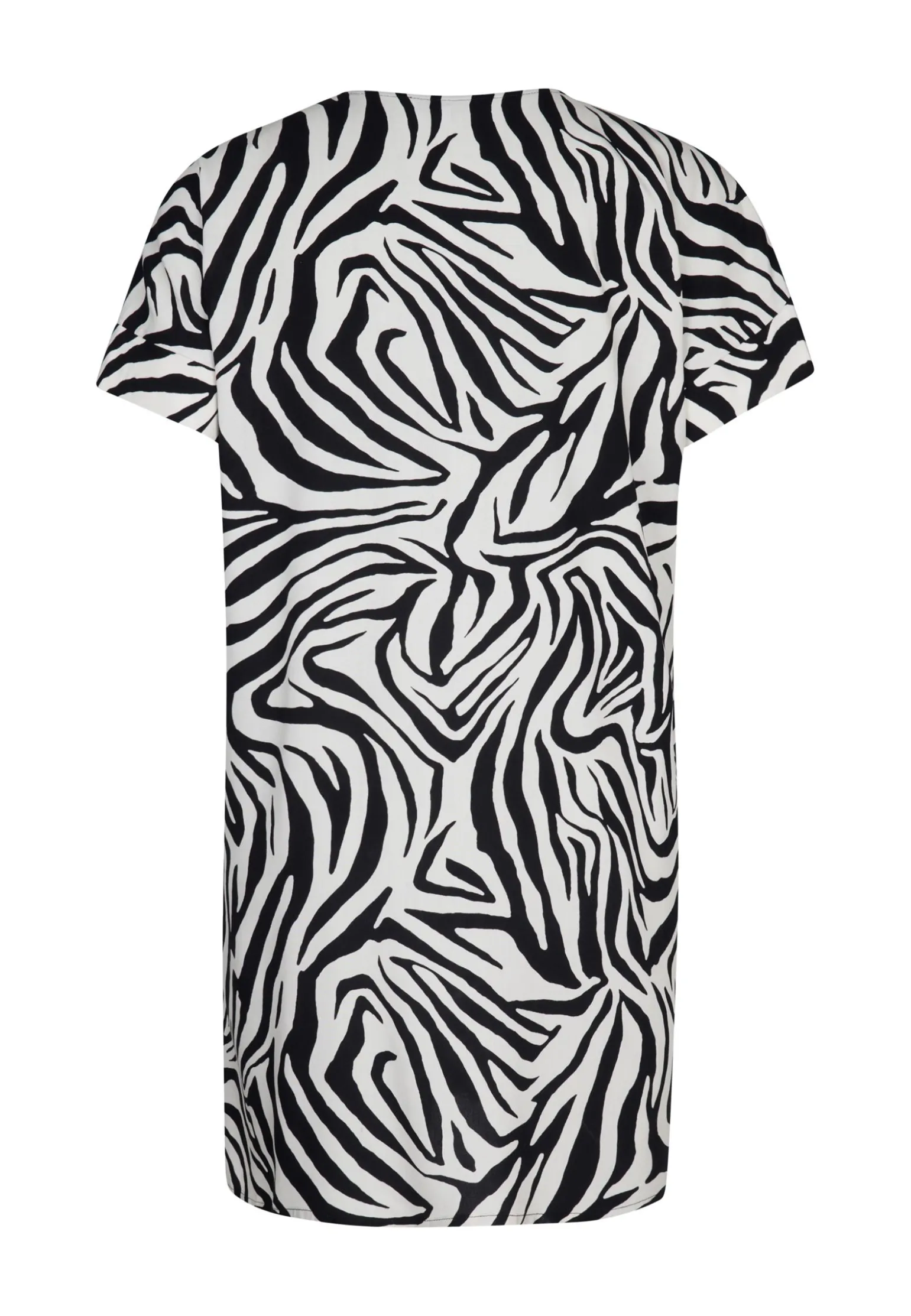 Hot Miss Etam Tuniek print zwart Multi zand
