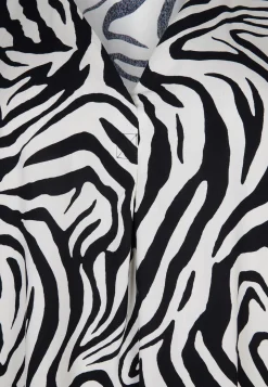 Hot Miss Etam Tuniek print zwart Multi zand
