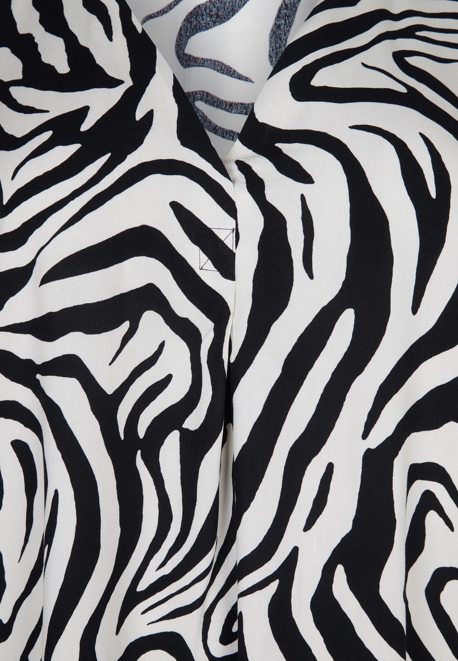 Hot Miss Etam Tuniek print zwart Multi zand