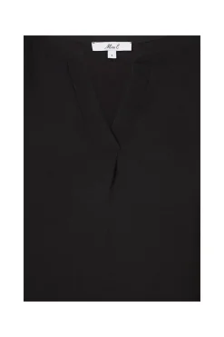 Clearance Miss Etam Tuniek 'Sanny' 3/4 mouw Zwart