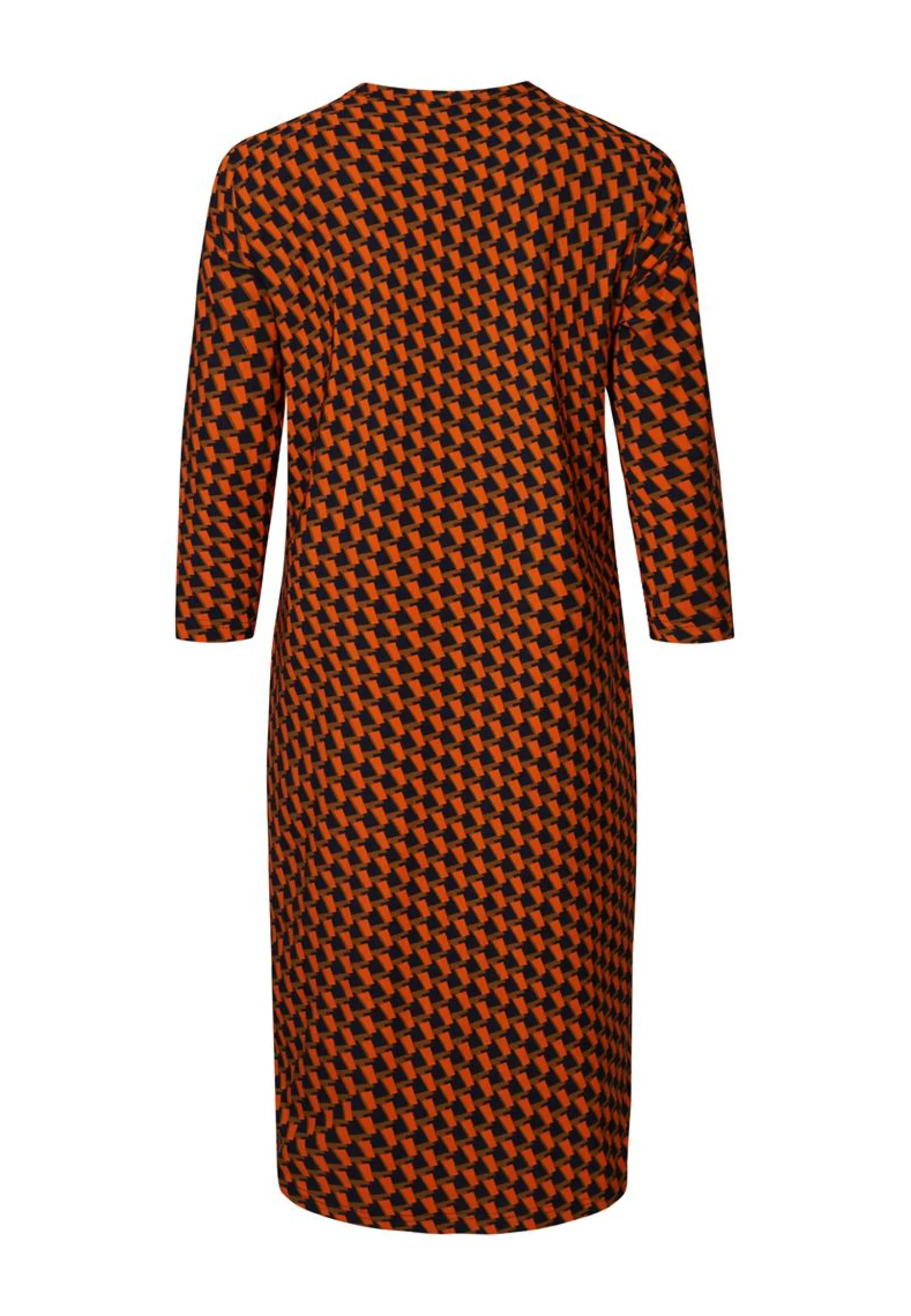 Miss Etam Tuniek travel print oranje Multi mocca