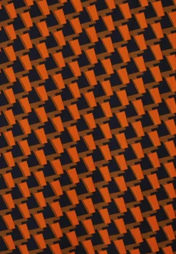 Miss Etam Tuniek travel print oranje Multi mocca
