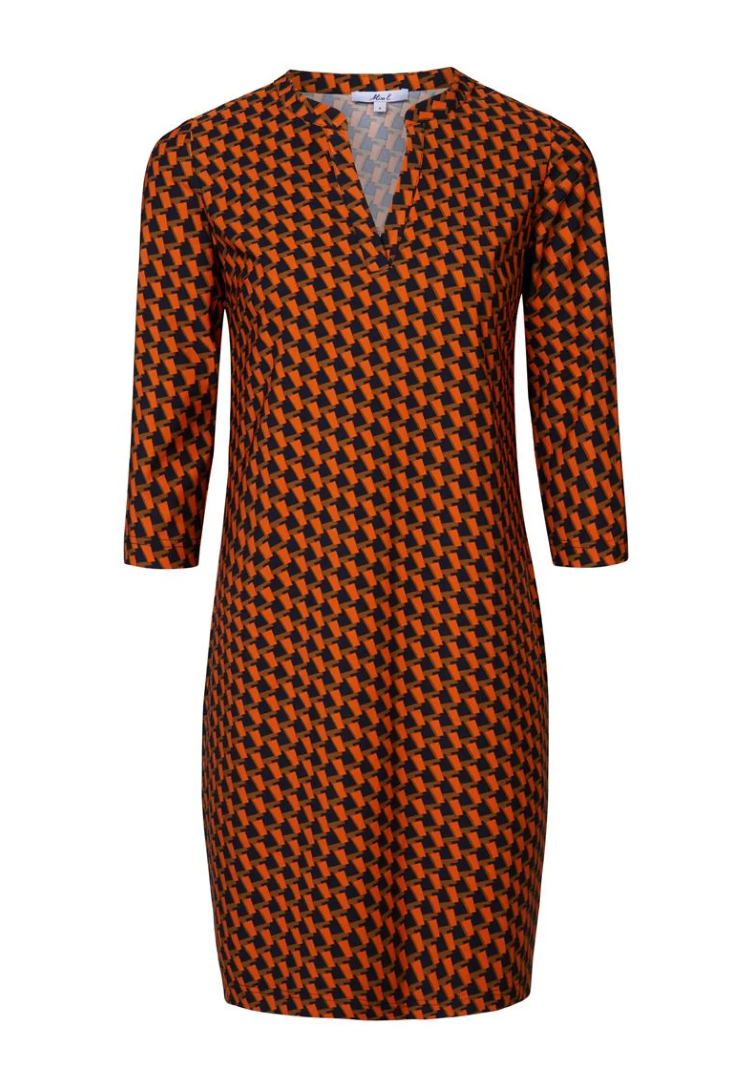 Clearance Miss Etam Tuniek travel print oranje Multi mocca