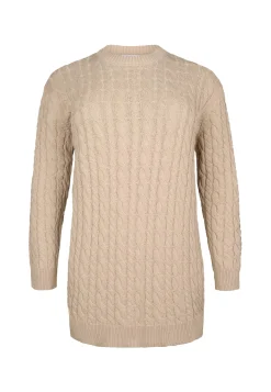 Outlet Miss Etam Tuniekjurk brei zand Light sand