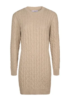 Outlet Miss Etam Tuniekjurk brei zand Light sand