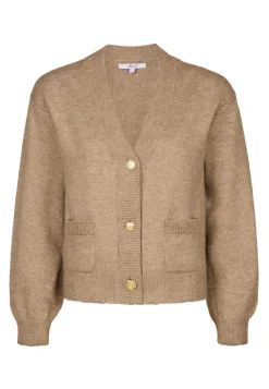 New Miss Etam Vest bruin Dark neutral melange