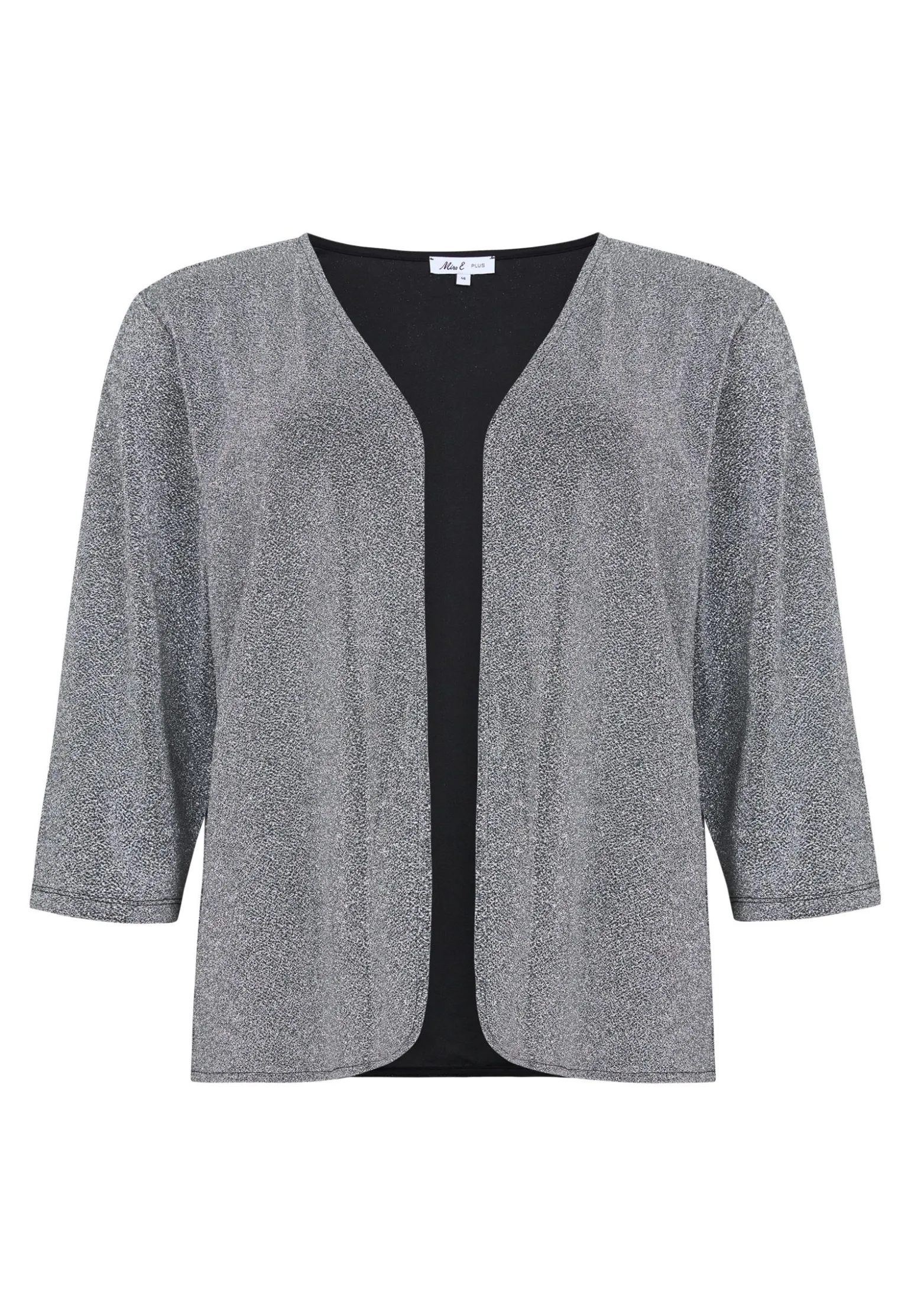 Online Miss Etam Vest glitter zilver Multi silver