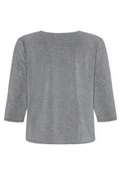 Online Miss Etam Vest glitter zilver Multi silver