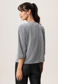 Sale Miss Etam Vest glitter zilver Multi silver
