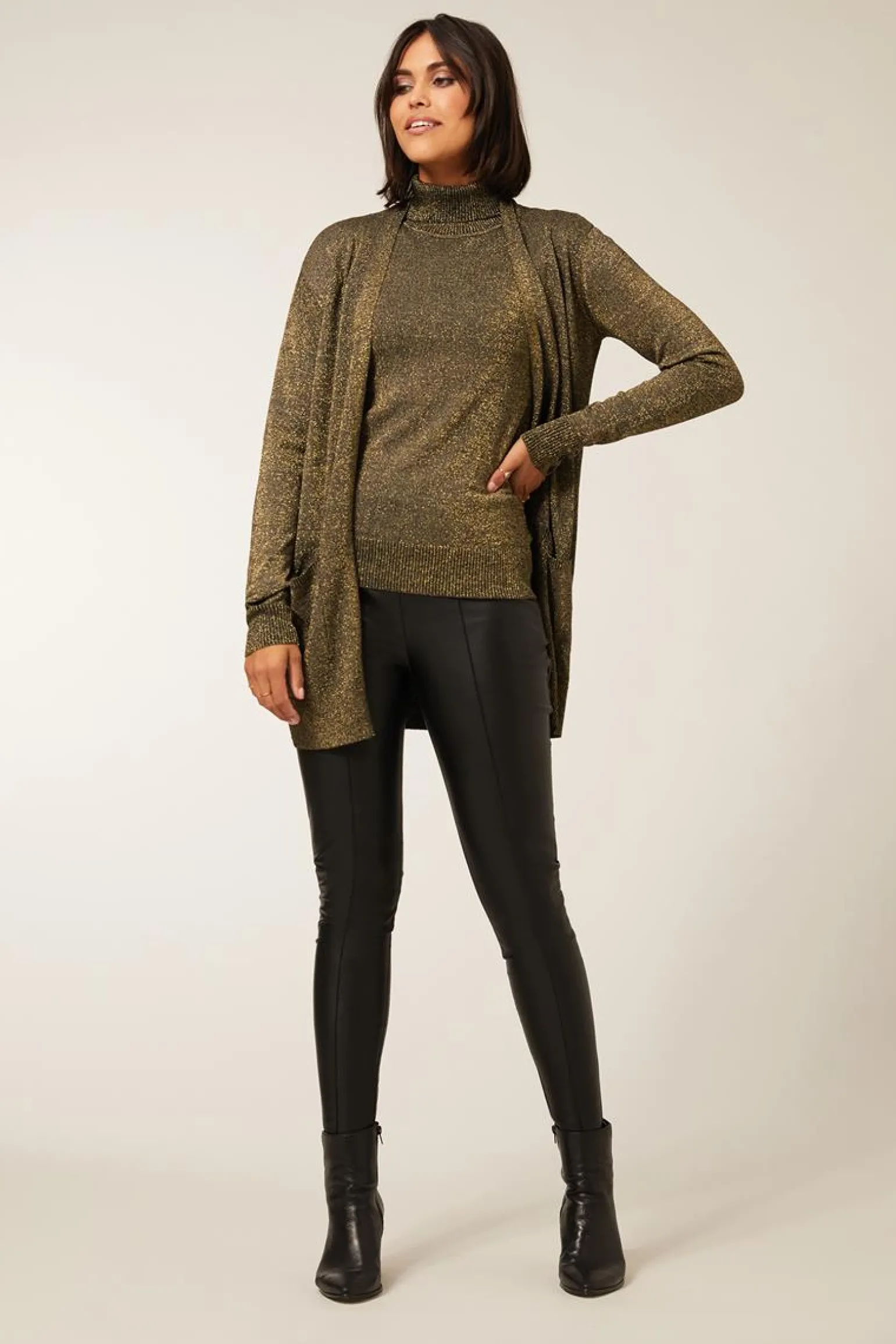 Best Miss Etam Vest goud Multi gold