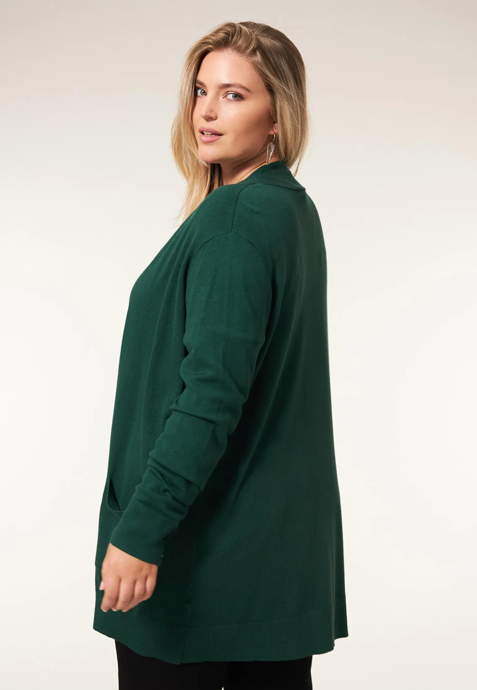 Hot Miss Etam Vest groen Pinegreen