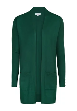 Discount Miss Etam Vest groen Pinegreen