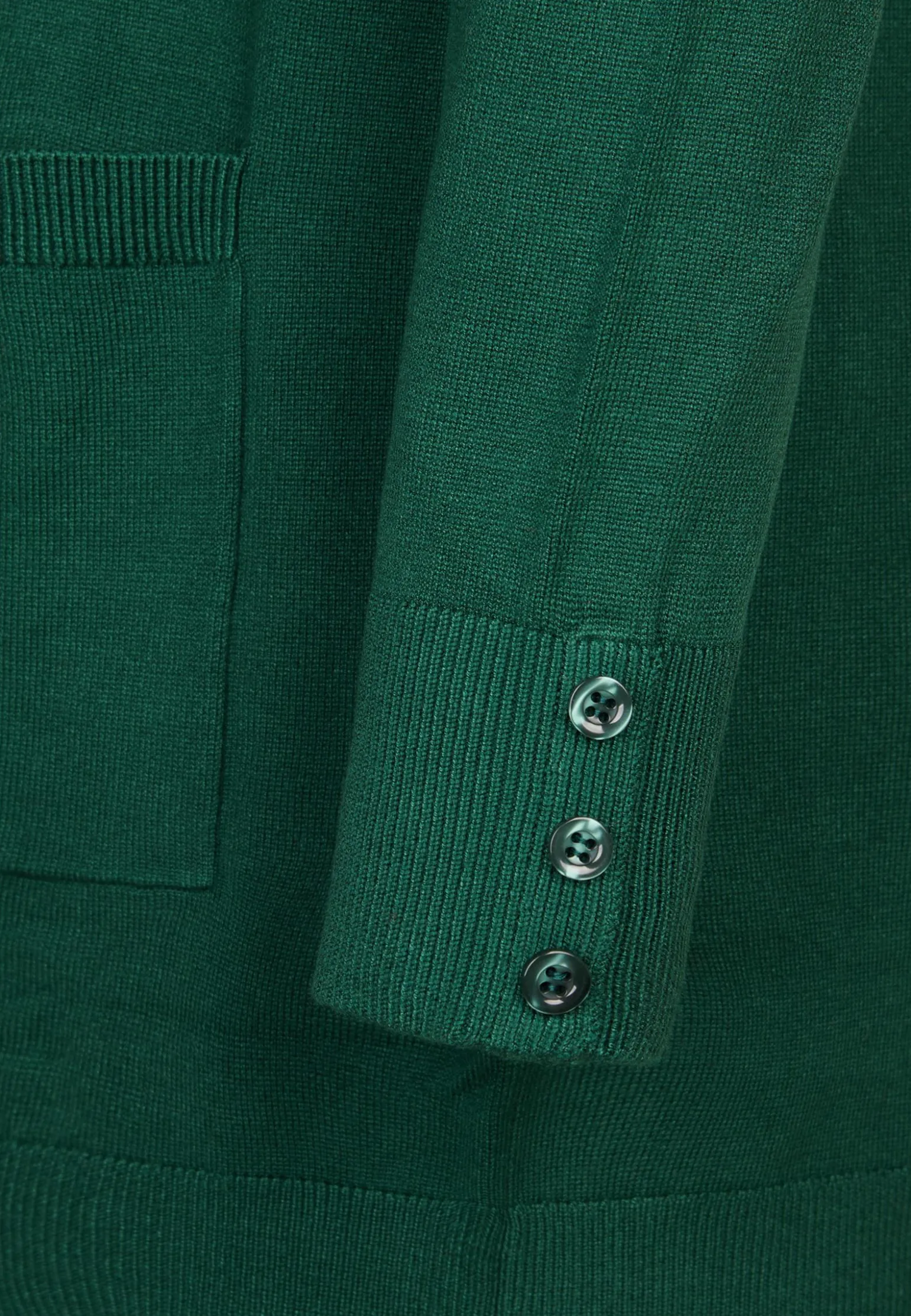 Discount Miss Etam Vest groen Pinegreen
