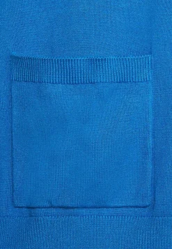 Outlet Miss Etam Vest kort blauw Blue