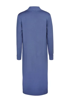 Hot Miss Etam Vest lang blauw Stone blue