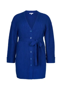 Hot Miss Etam Vest lang ceintuur blauw Kobaltblauw