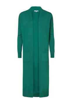 New Miss Etam Vest lang groen Leaf green