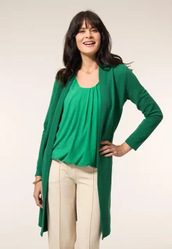 Miss Etam Vest lang groen Jelly bean green