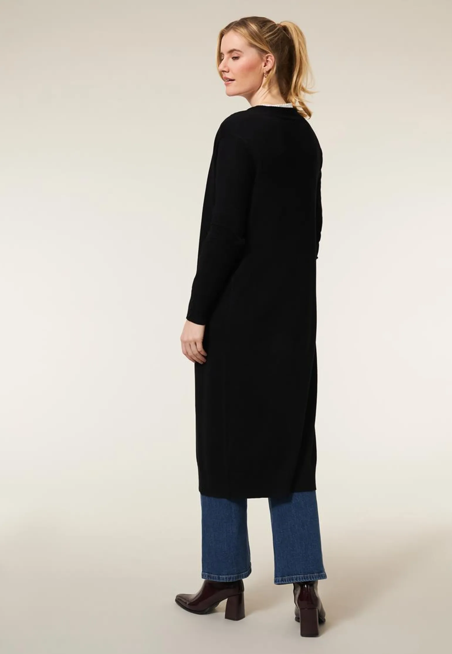 Best Miss Etam Vest lang Zwart