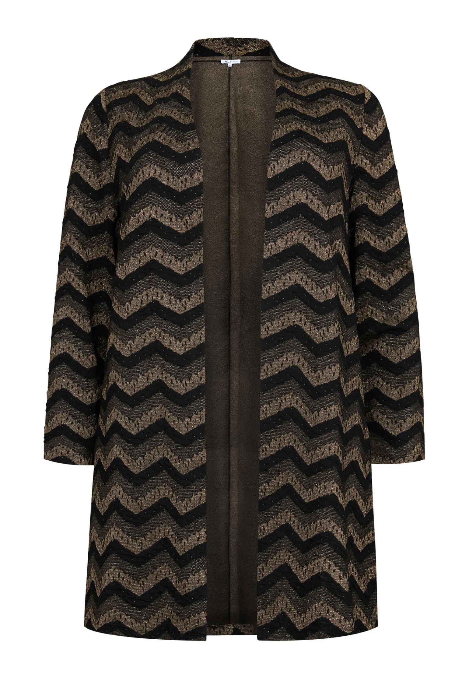 Outlet Miss Etam Vest print goud Multi gold