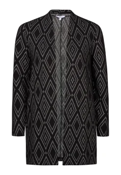 Outlet Miss Etam Vest print zwart Multi zwart