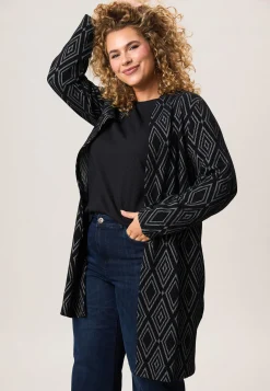 Clearance Miss Etam Vest print zwart Multi zwart