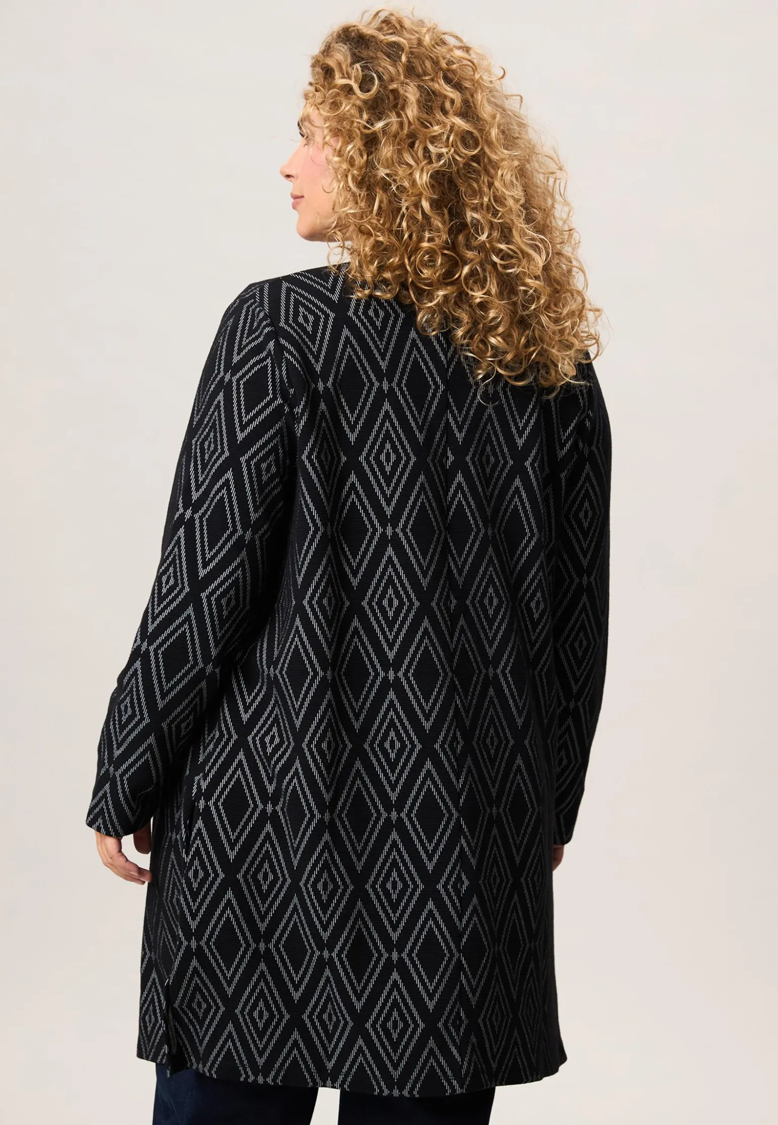 Clearance Miss Etam Vest print zwart Multi zwart