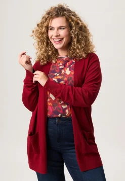Online Miss Etam Vest rood Dark red