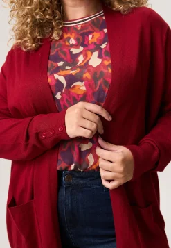Online Miss Etam Vest rood Dark red