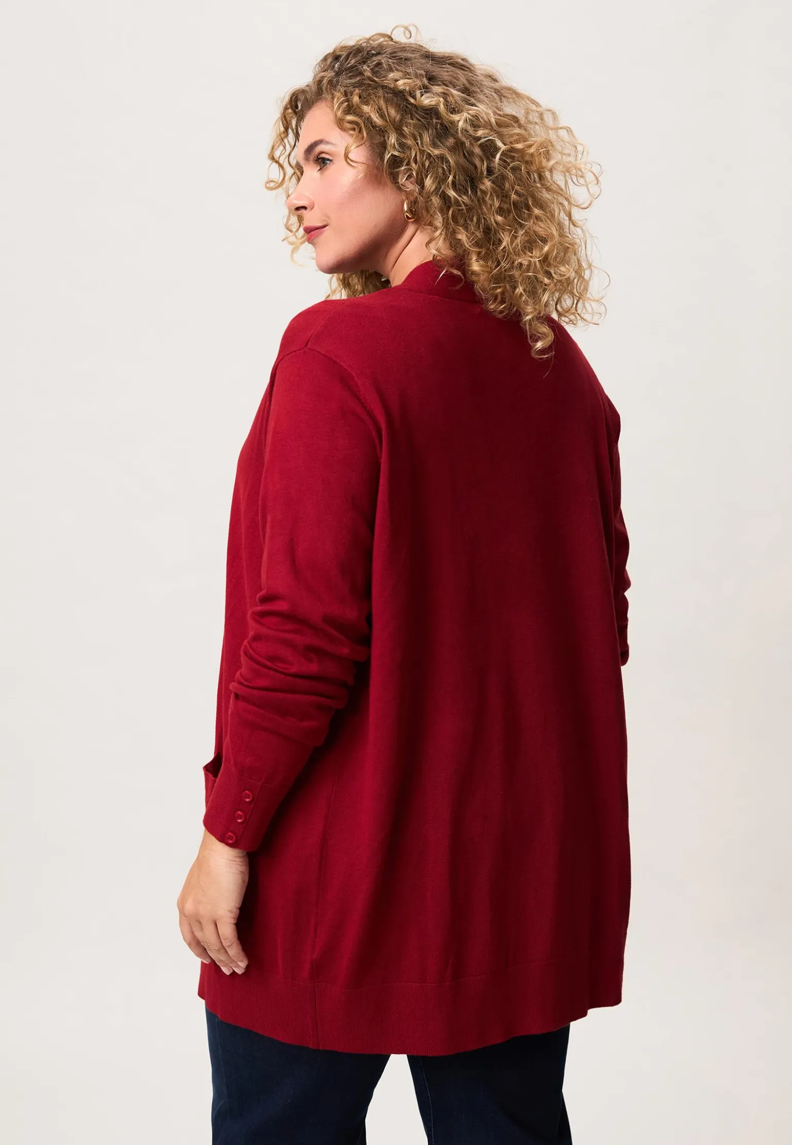 Online Miss Etam Vest rood Dark red