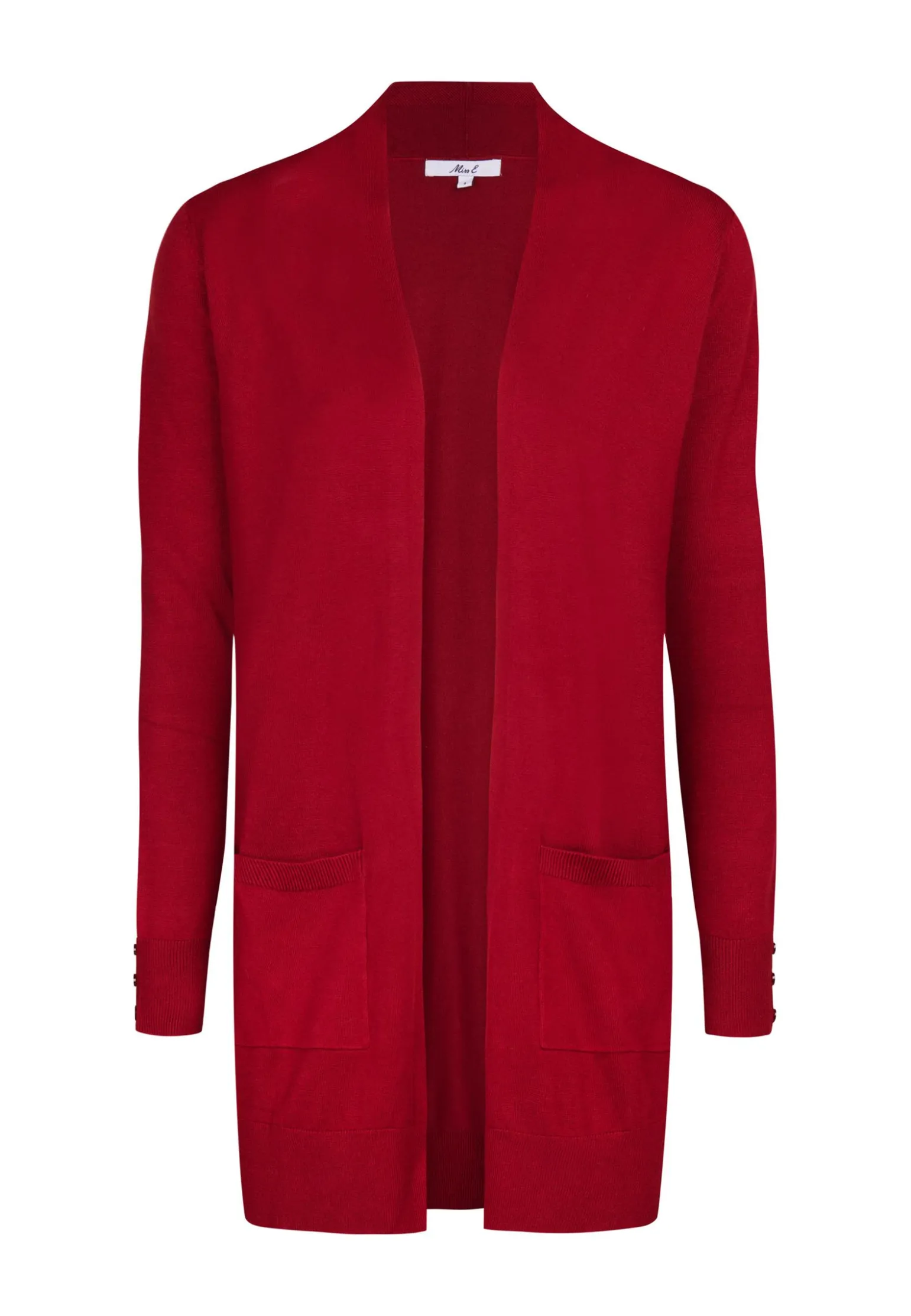 New Miss Etam Vest rood Dark red