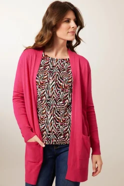 Miss Etam Vest roze Fuchsia