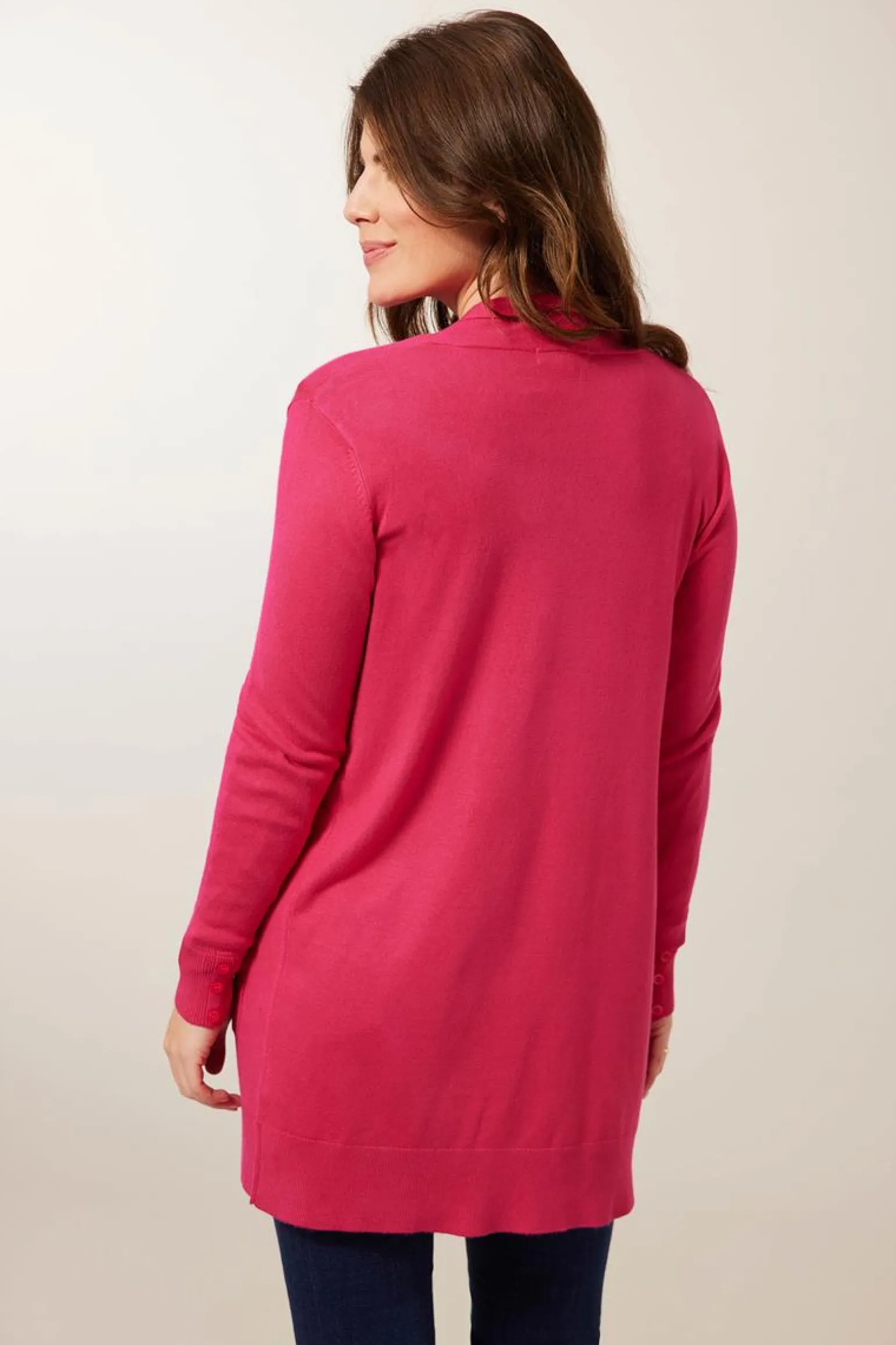 Miss Etam Vest roze Fuchsia