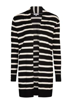Sale Miss Etam Vest streep zwart Multi zwart