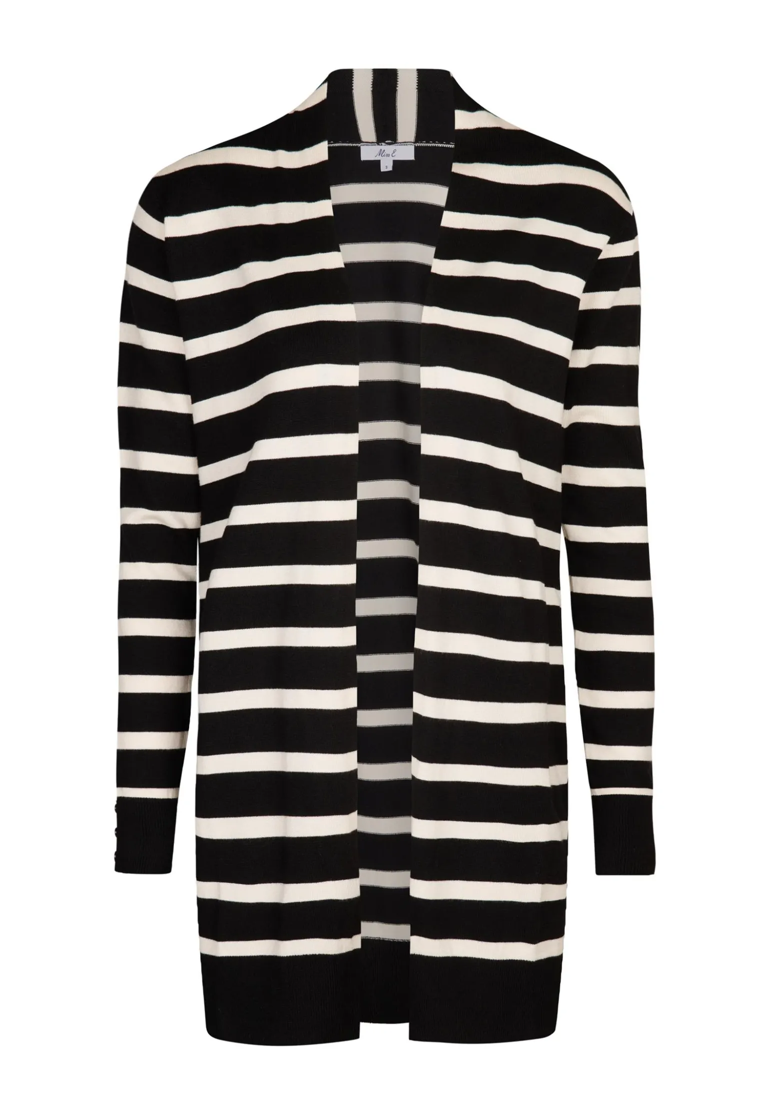 Sale Miss Etam Vest streep zwart Multi zwart