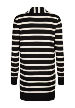 Sale Miss Etam Vest streep zwart Multi zwart
