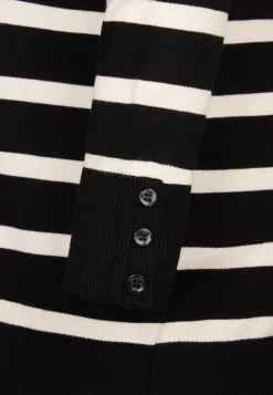 Sale Miss Etam Vest streep zwart Multi zwart