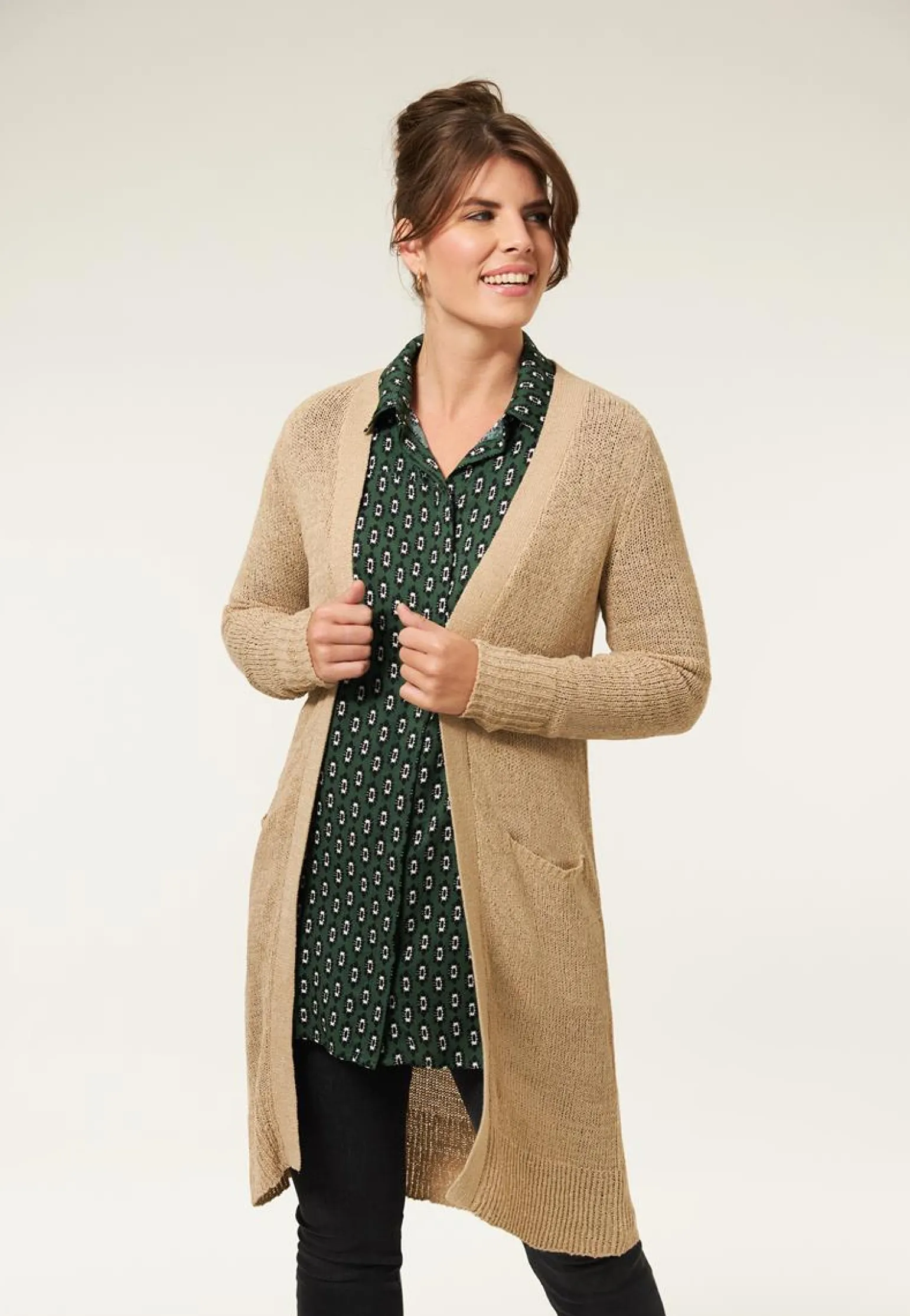 Sale Miss Etam Vest zand Sand
