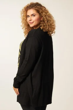 New Miss Etam Vest Zwart