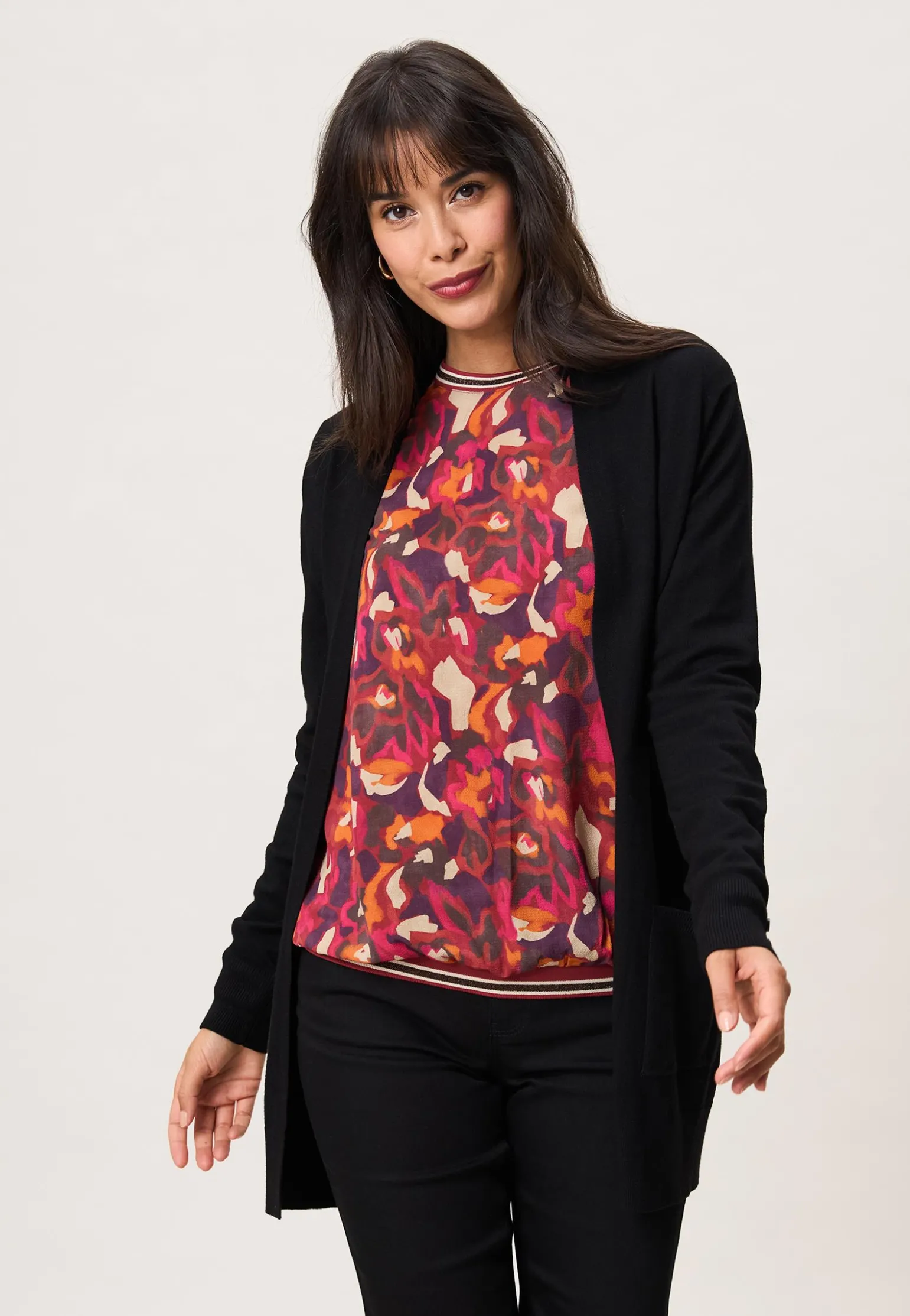 New Miss Etam Vest Zwart
