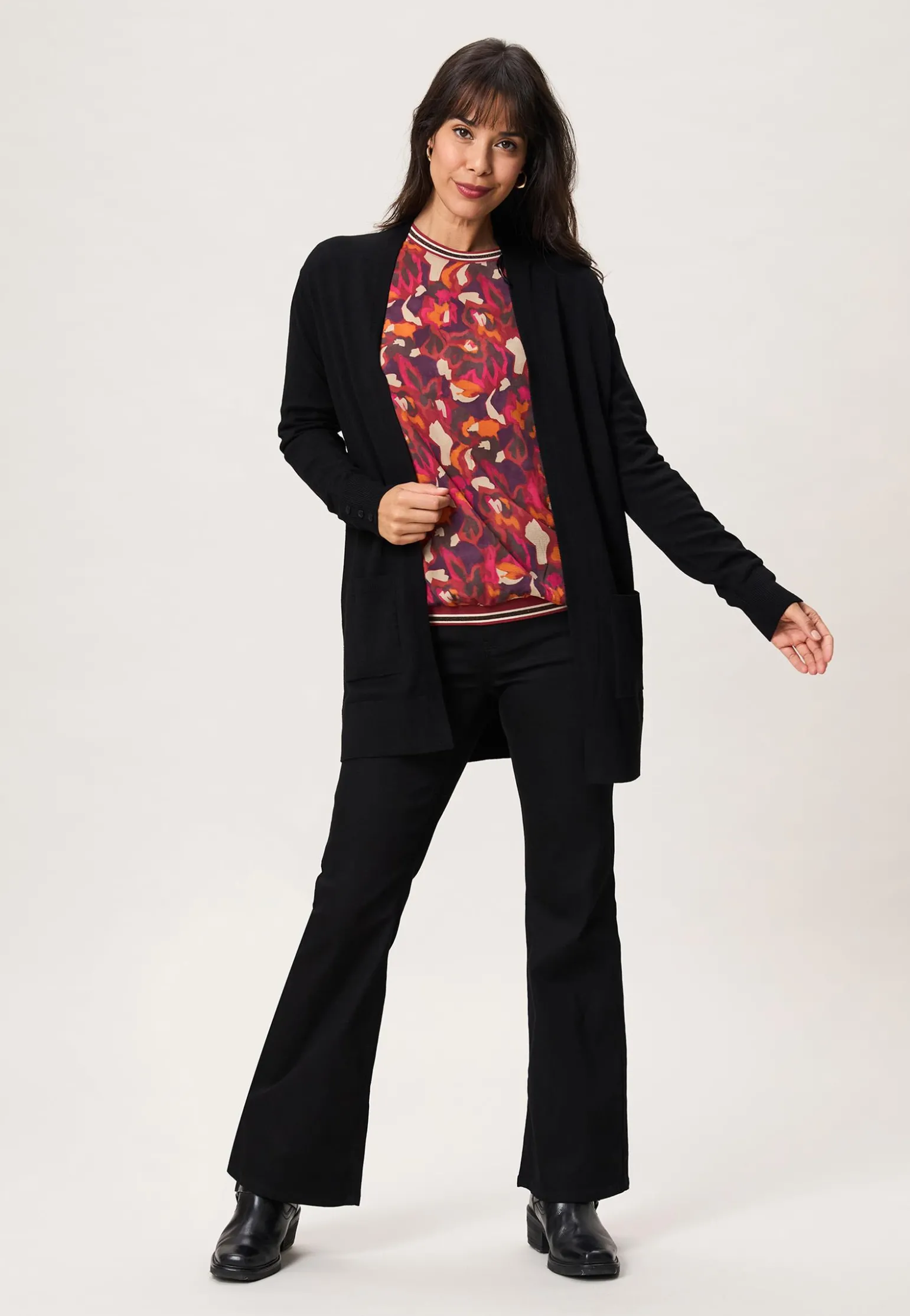 New Miss Etam Vest Zwart