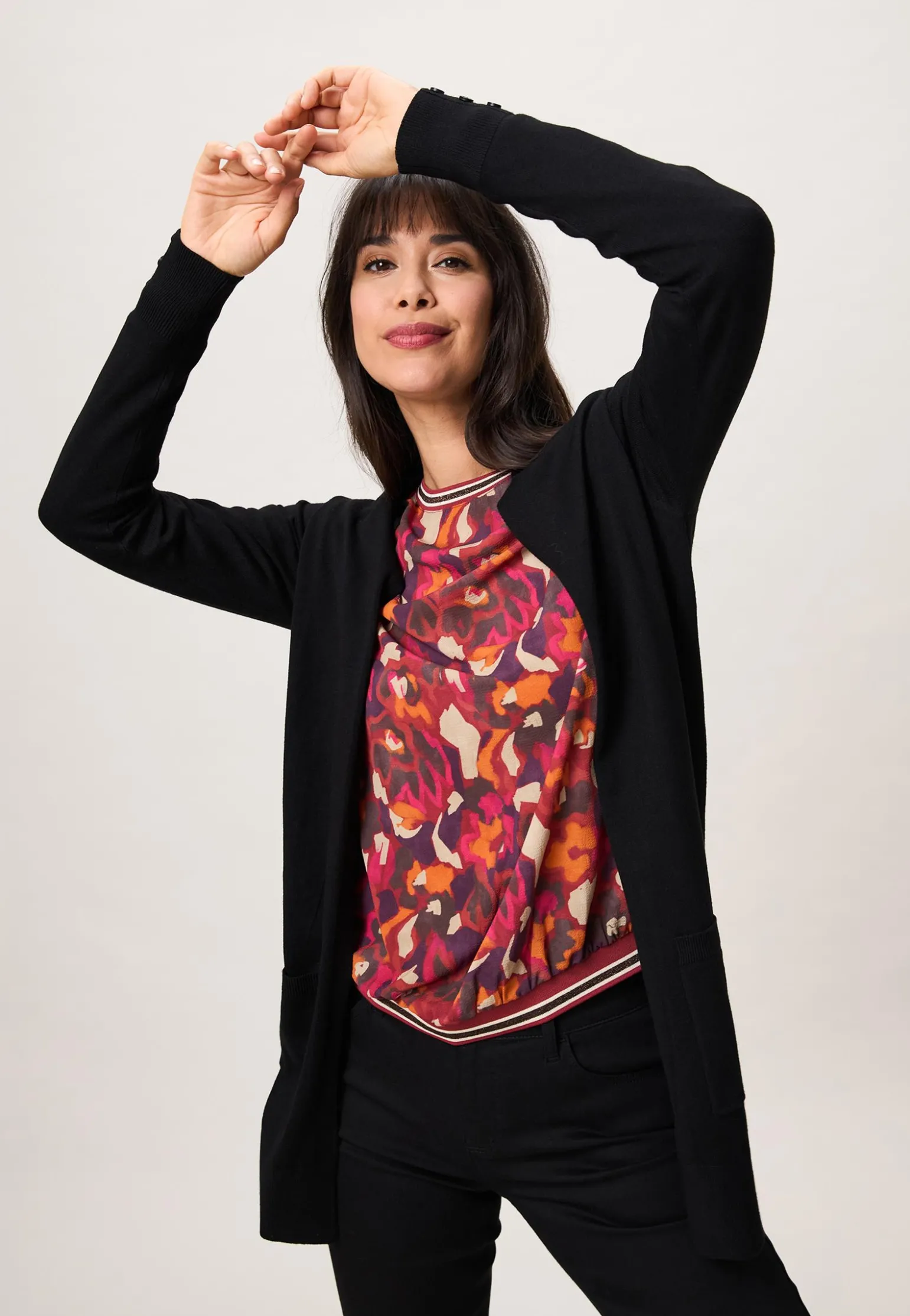 New Miss Etam Vest Zwart